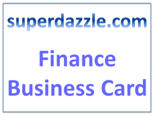 Finance Business Card
