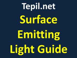 Surface Emitting light guide