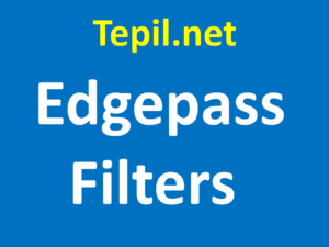 Edgepass Filters - מסננים לקצוות הספקטרום